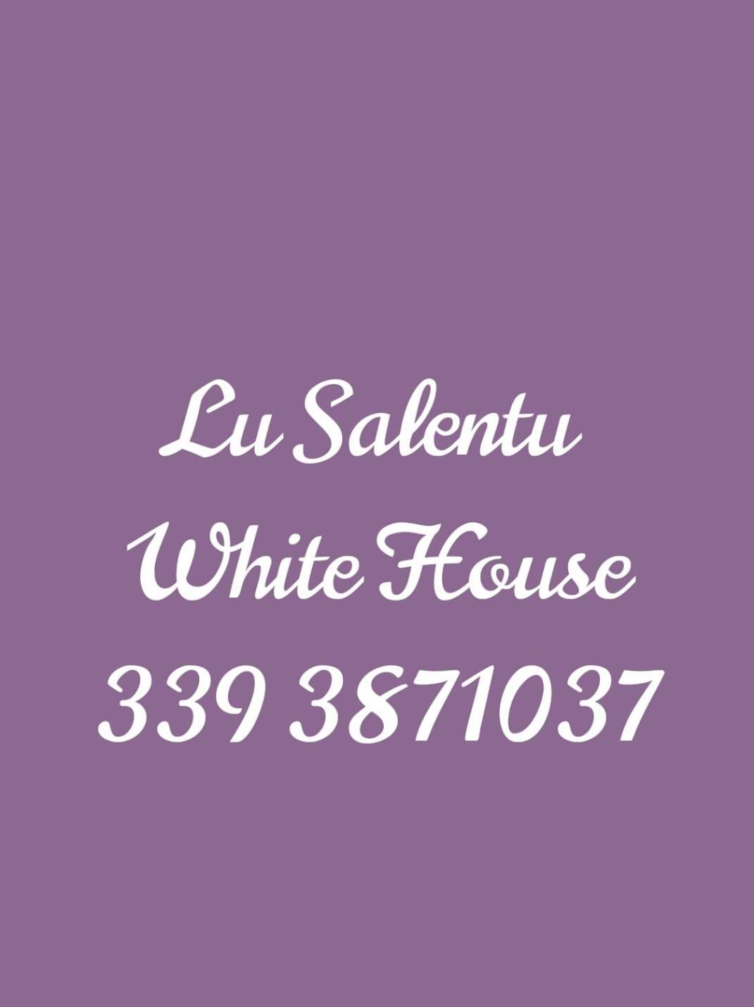 Lu Salentu White House Hotel Marina di Mancaversa Kültér fotó